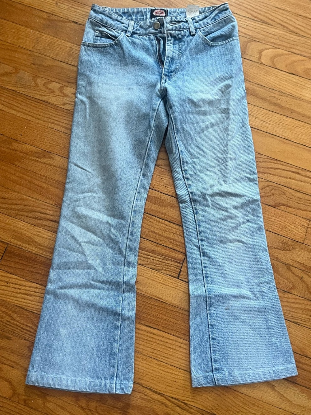 Vintage Paris Blues Jeans Womens 3 Flare Leg Made USA 90s Y2K Denim‎